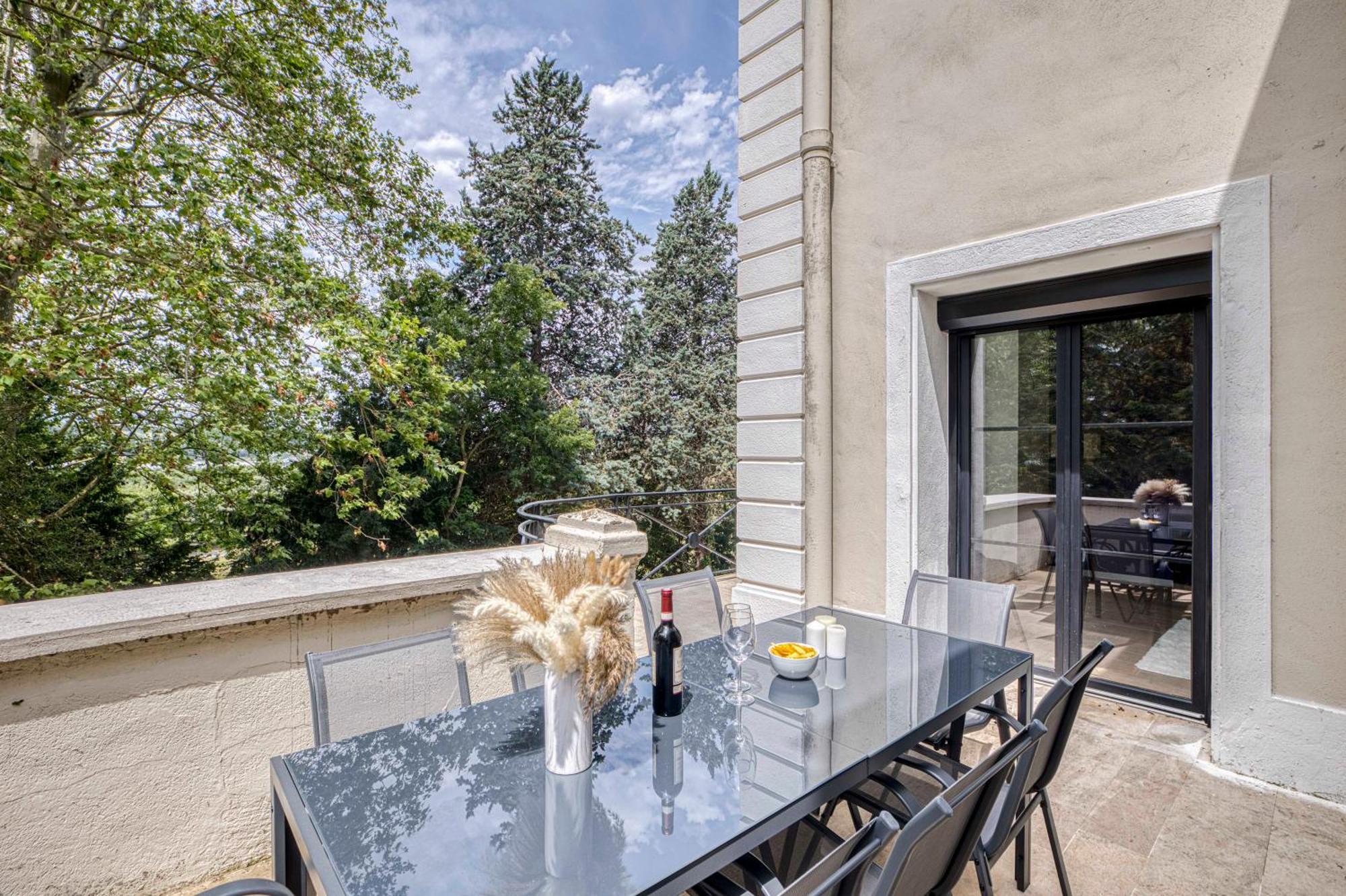 1 - Grand Appartement Spacieux Dans Un Chateau Du 17Eme Siecle, A 15Min De Lyon Vourles المظهر الخارجي الصورة