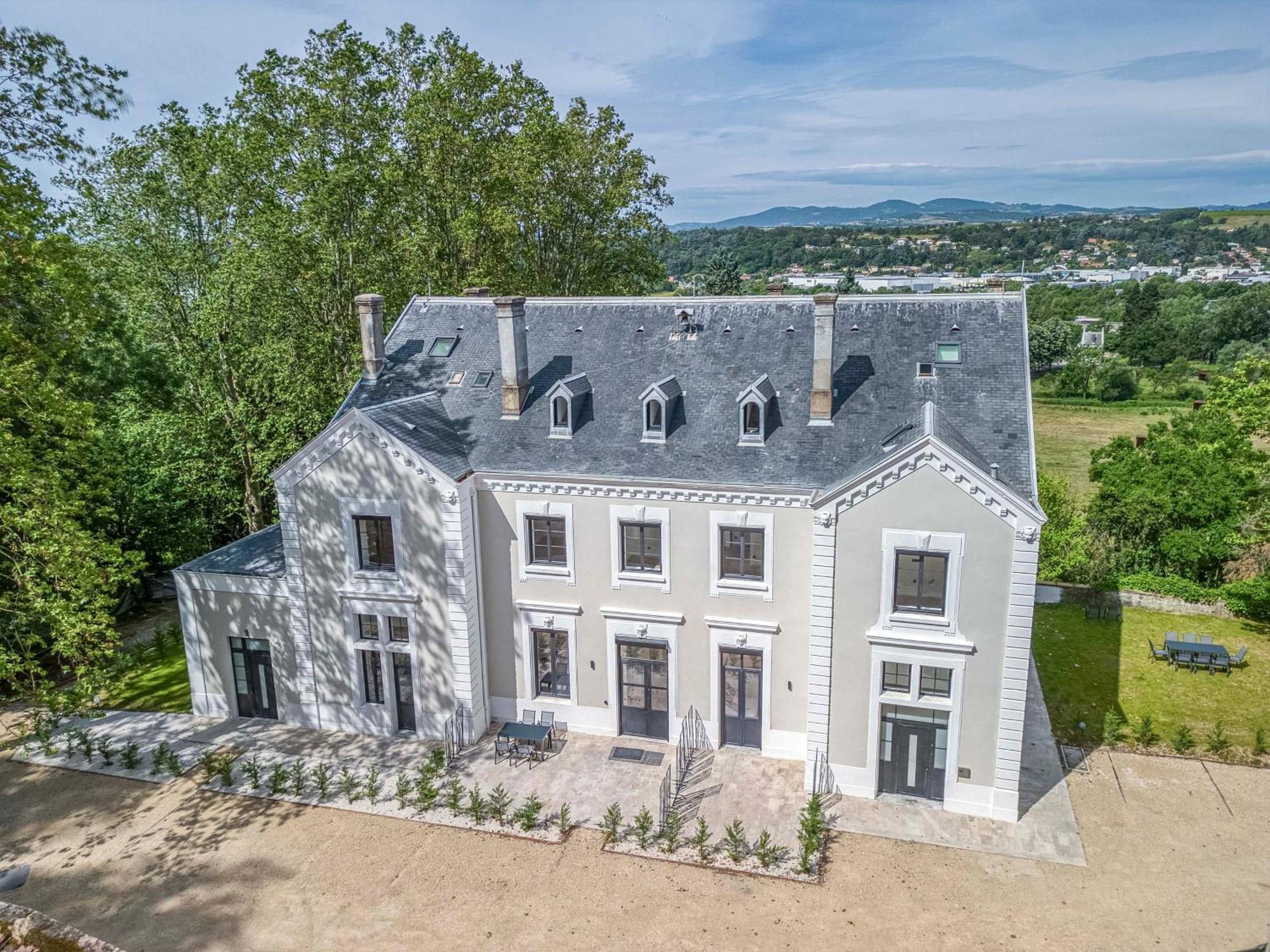 1 - Grand Appartement Spacieux Dans Un Chateau Du 17Eme Siecle, A 15Min De Lyon Vourles المظهر الخارجي الصورة