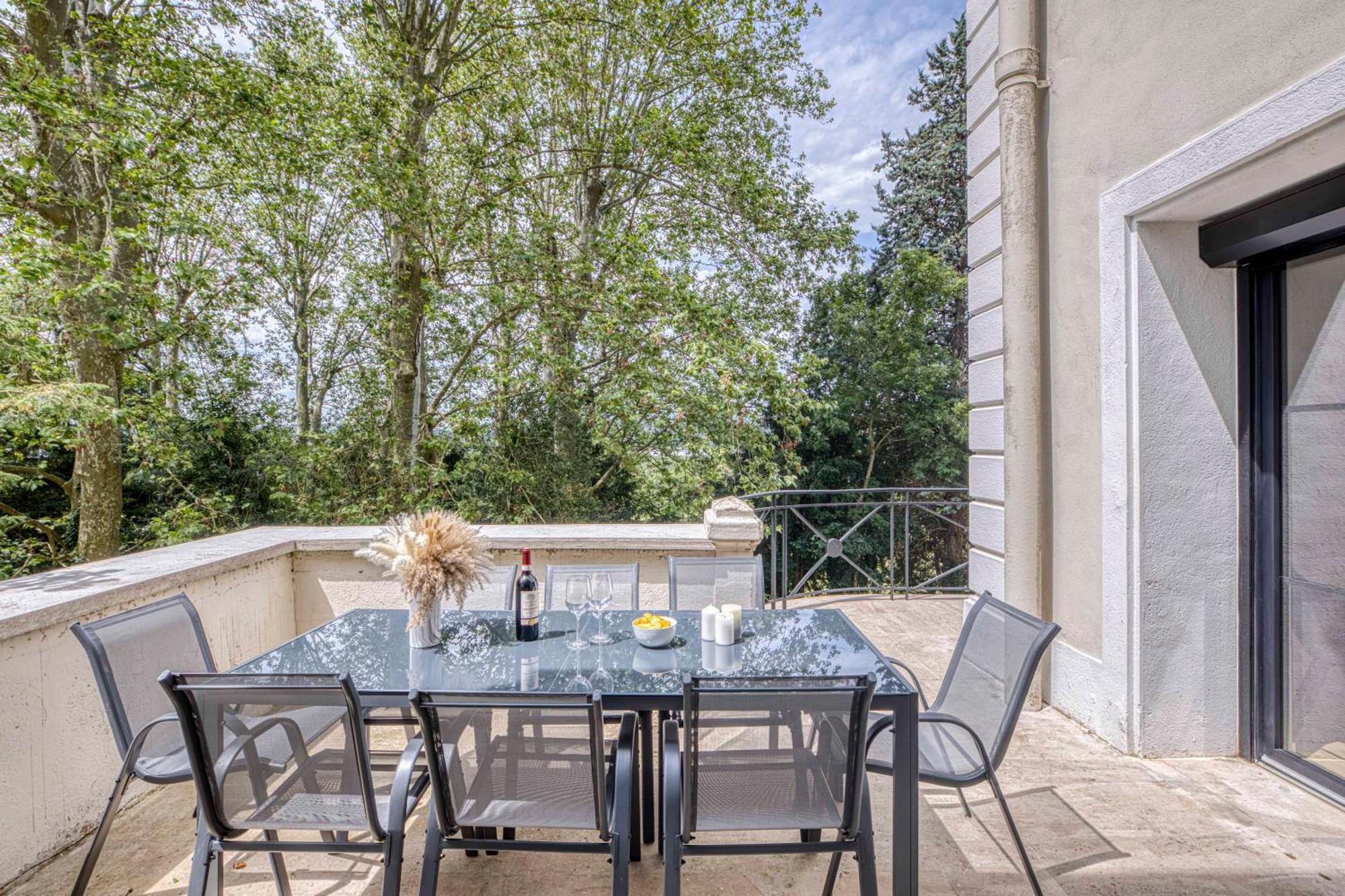 1 - Grand Appartement Spacieux Dans Un Chateau Du 17Eme Siecle, A 15Min De Lyon Vourles المظهر الخارجي الصورة