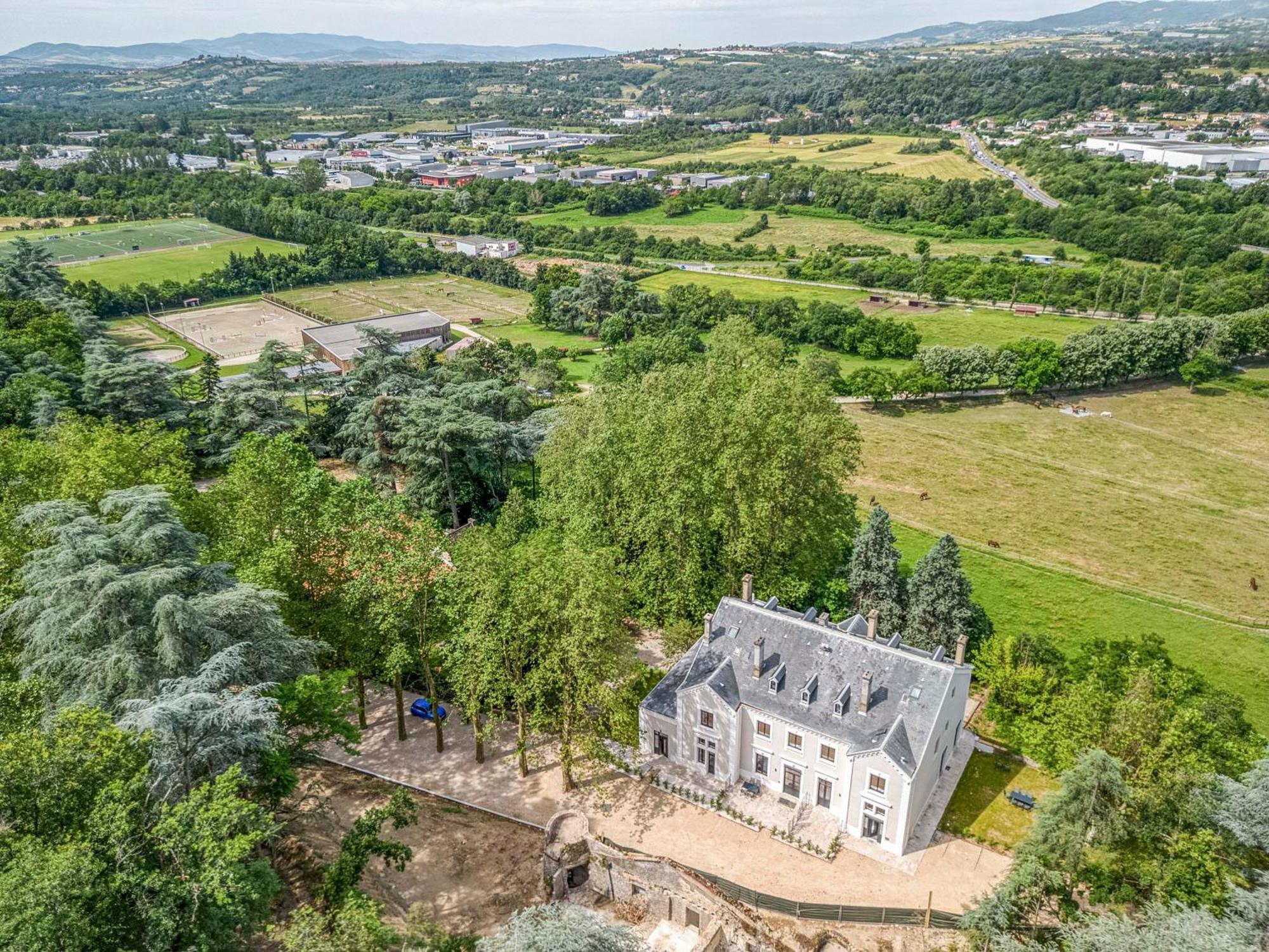1 - Grand Appartement Spacieux Dans Un Chateau Du 17Eme Siecle, A 15Min De Lyon Vourles المظهر الخارجي الصورة